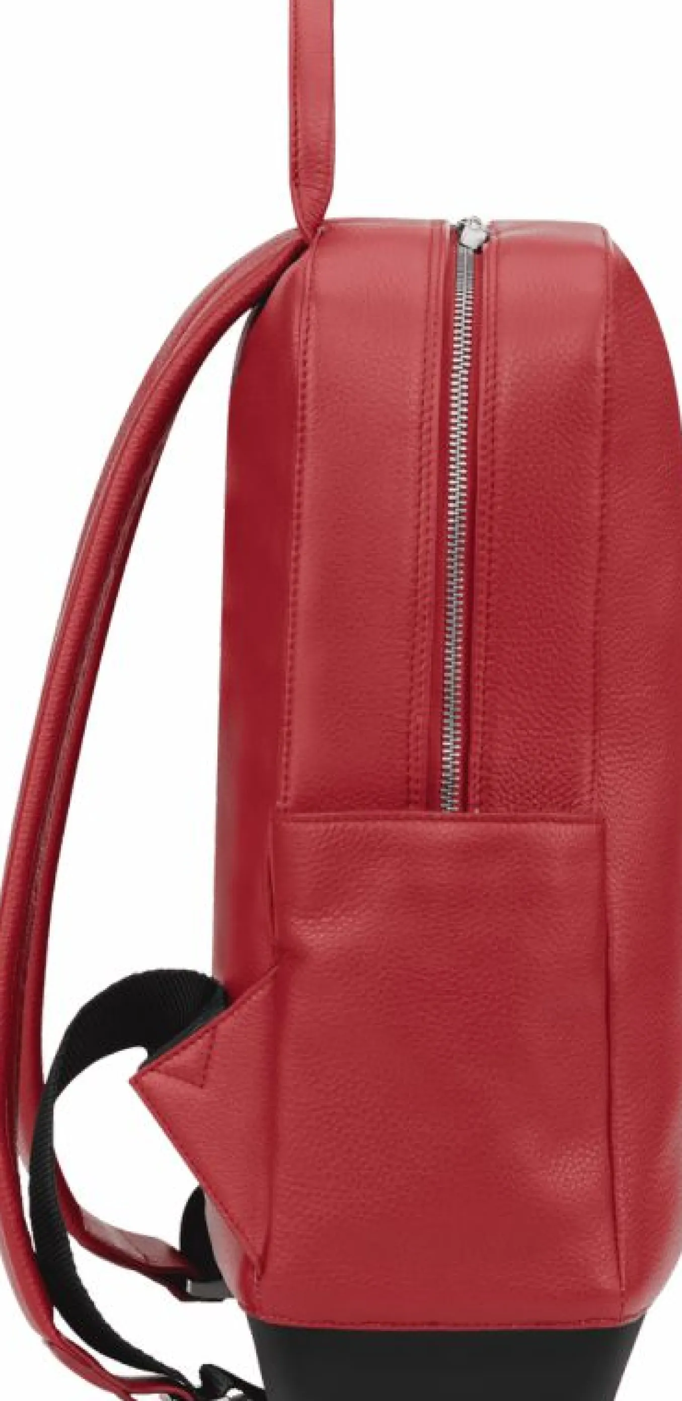 Backpack Classic Leather Collection Red