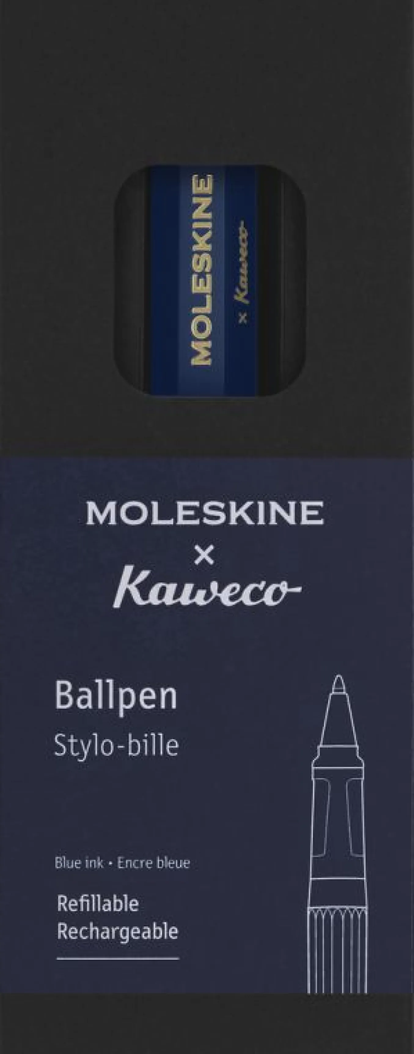 Ballpen Moleskine x Kaweco Blue