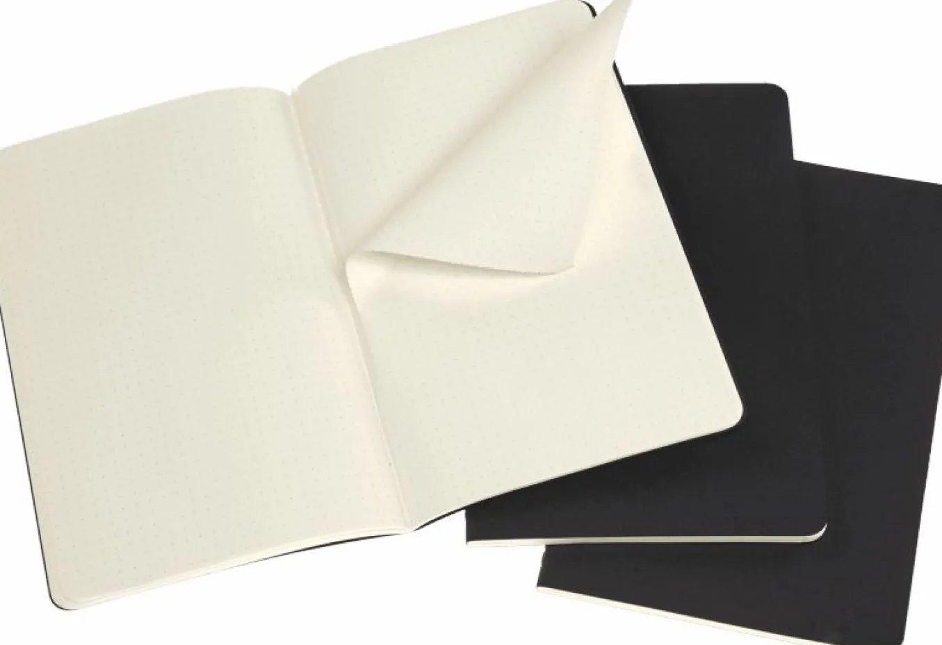 Cahier Journals Set of 3 Black