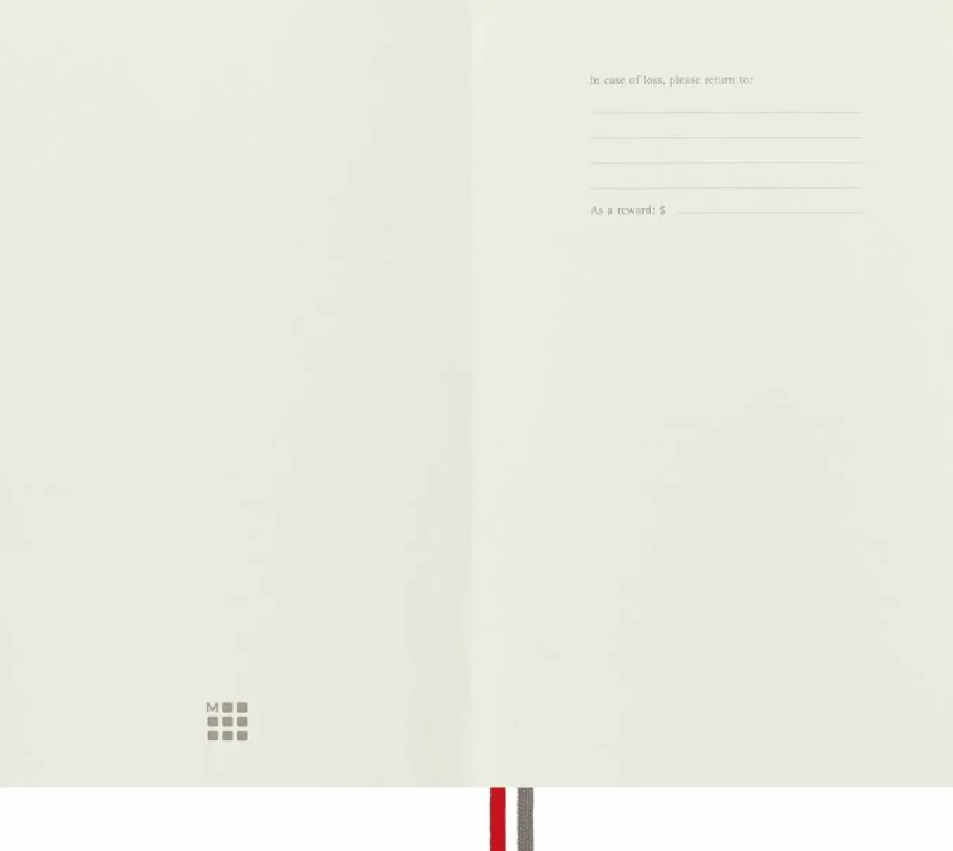 Classic Notebook Expanded Soft Cover Scarlet Red