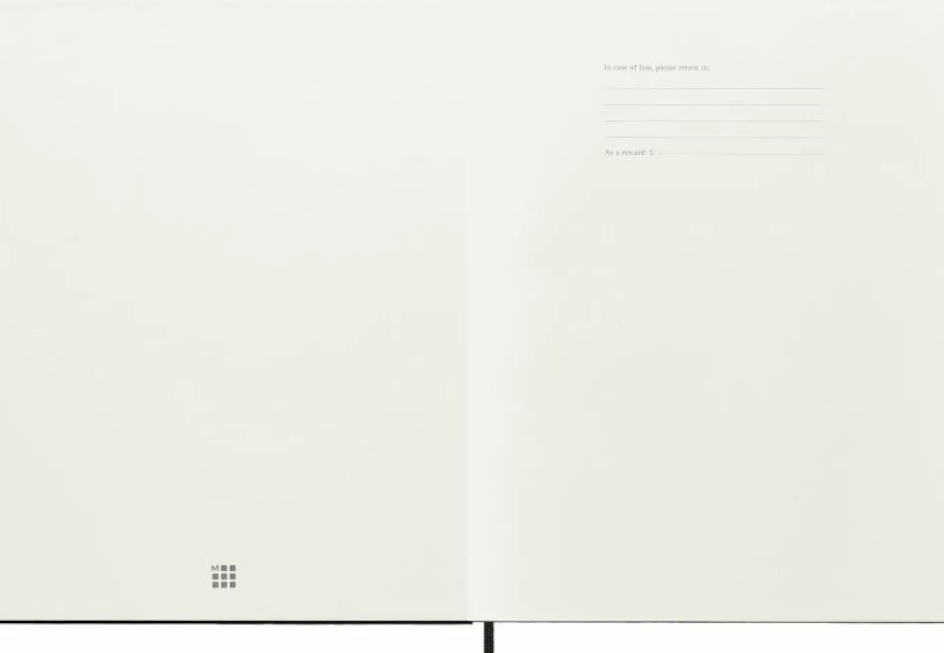 Classic Notebook Hard Cover Black