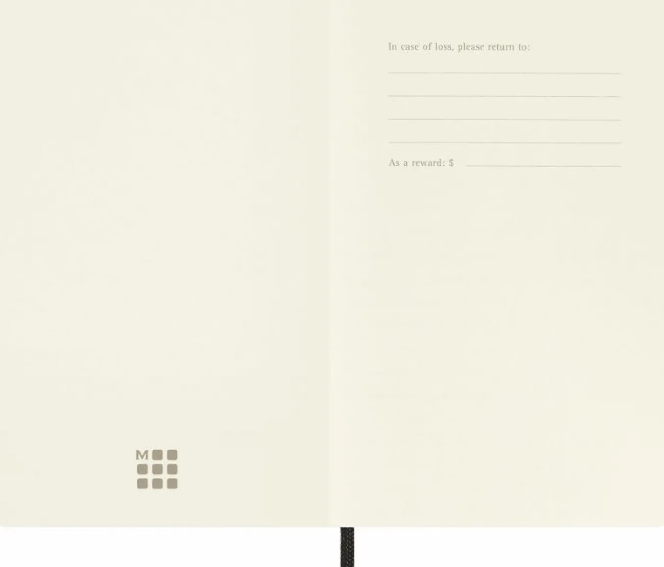 Classic Notebook Soft Cover Black