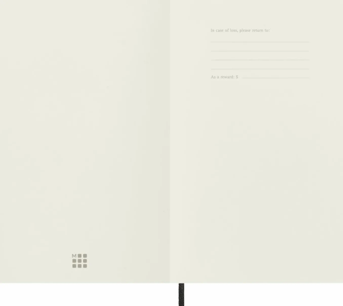 Classic Notebook Soft Cover Black