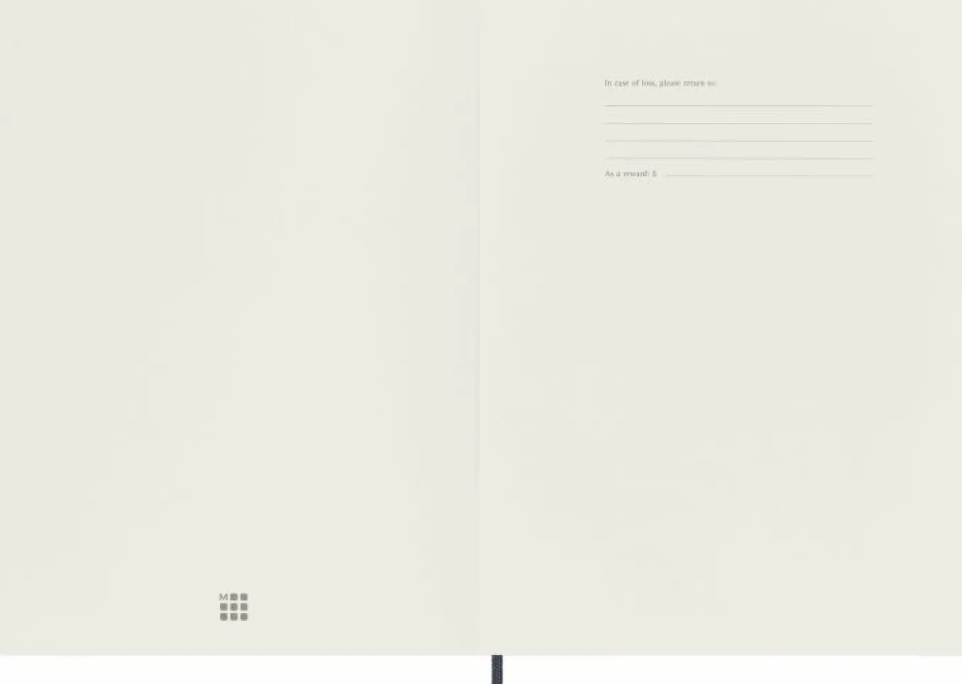 Classic Notebook Soft Cover Sapphire Blue