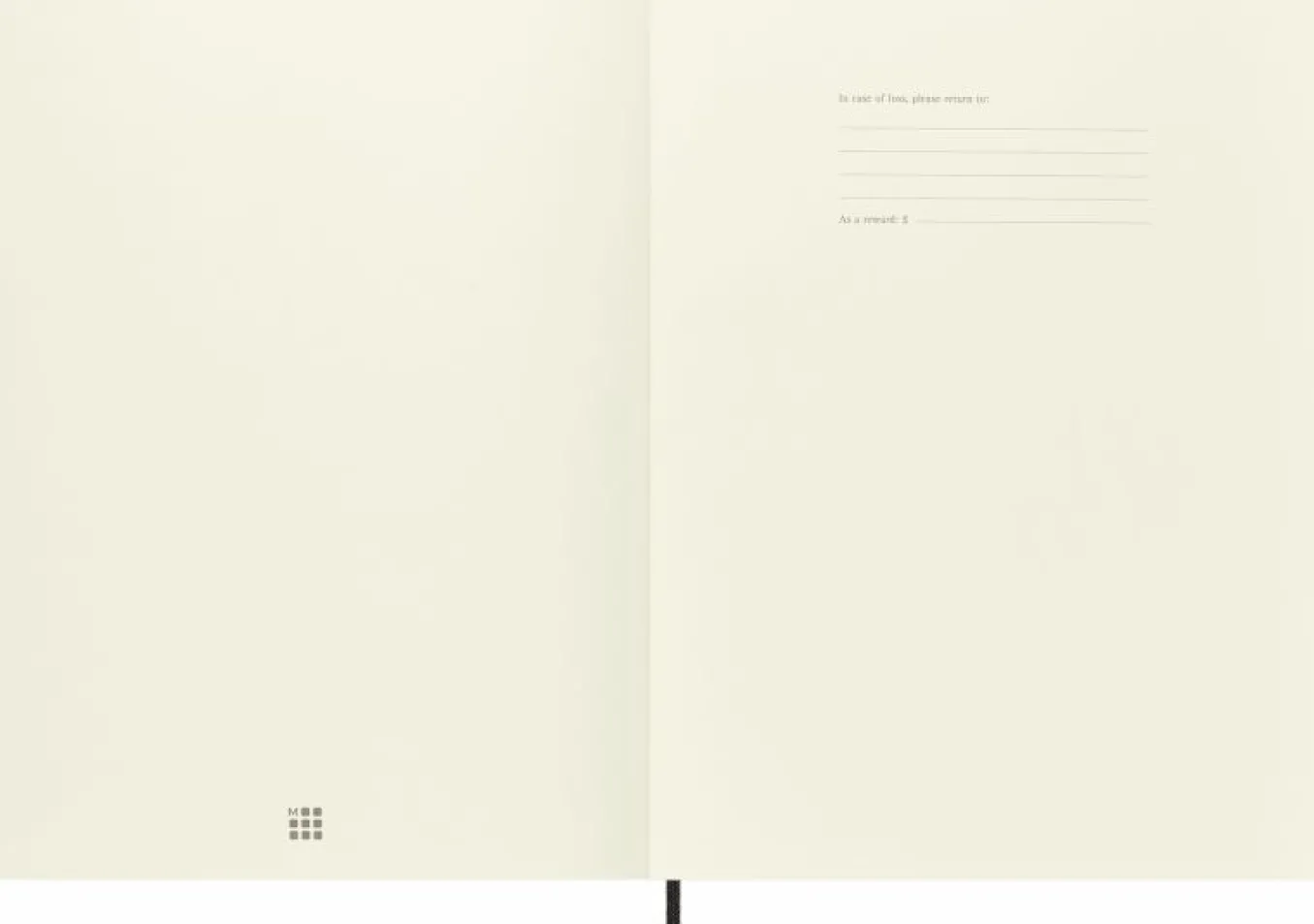 Classic Notebook Soft Cover Black