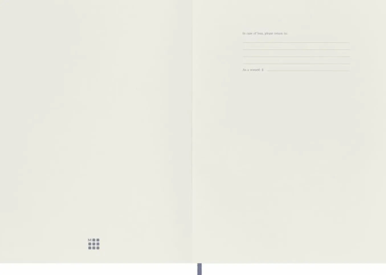 Classic Notebook Soft Cover Light Blue