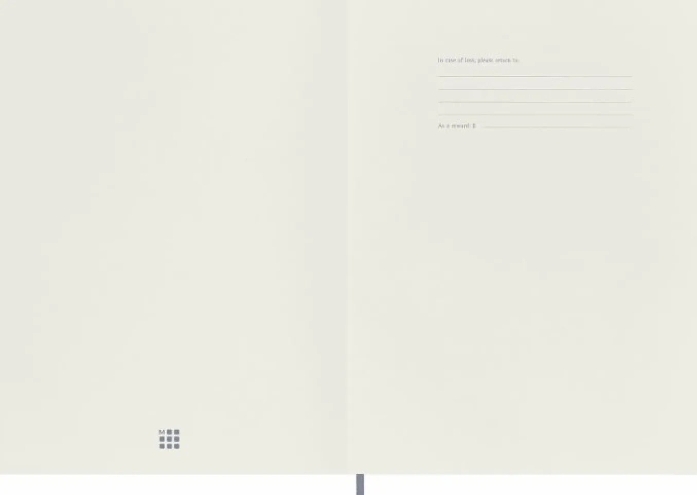 Classic Notebook Soft Cover Light Blue