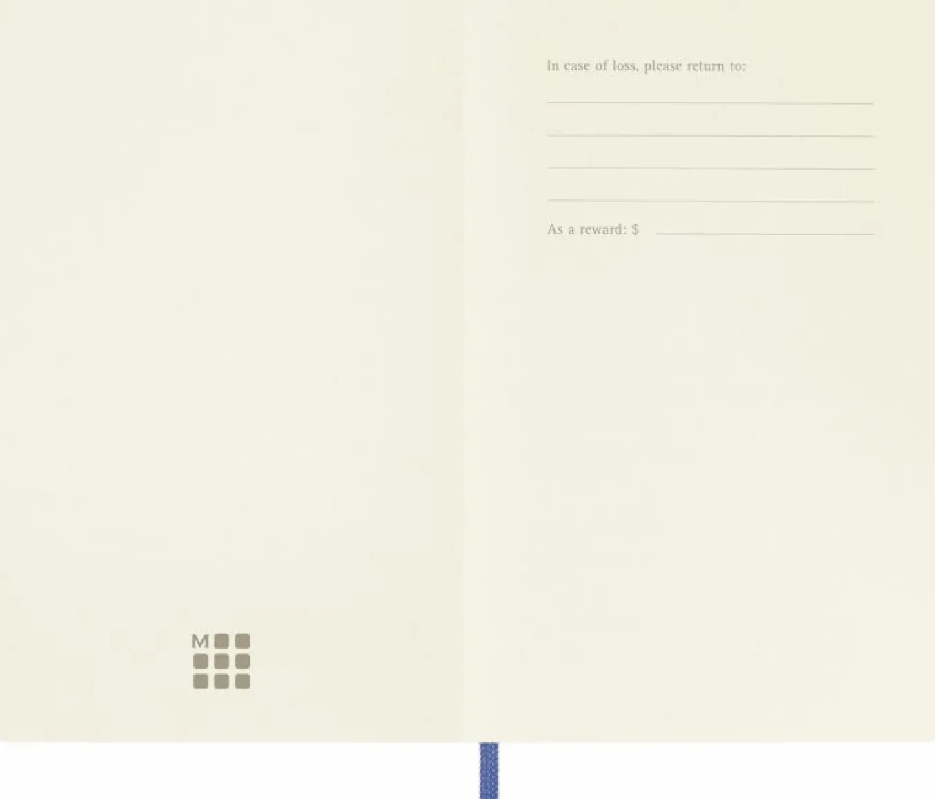 Classic Notebook Soft Cover Light Blue