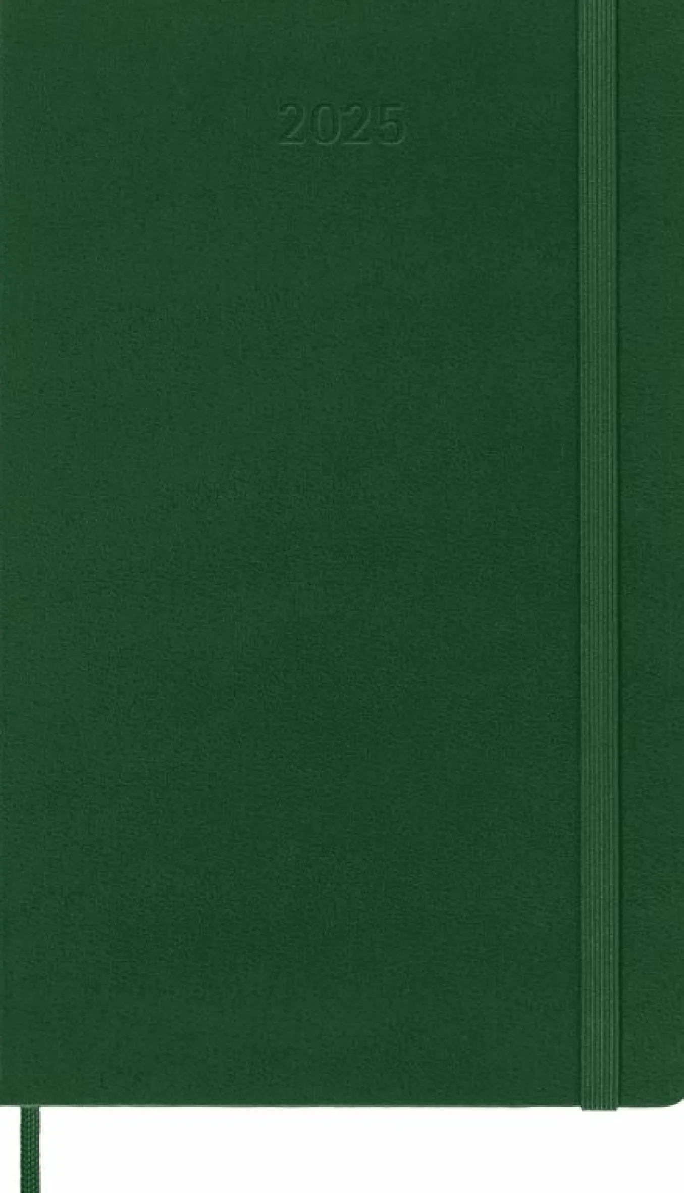 Classic Planner 2025 Large Daily, hard cover, 12 months Myrtle Green