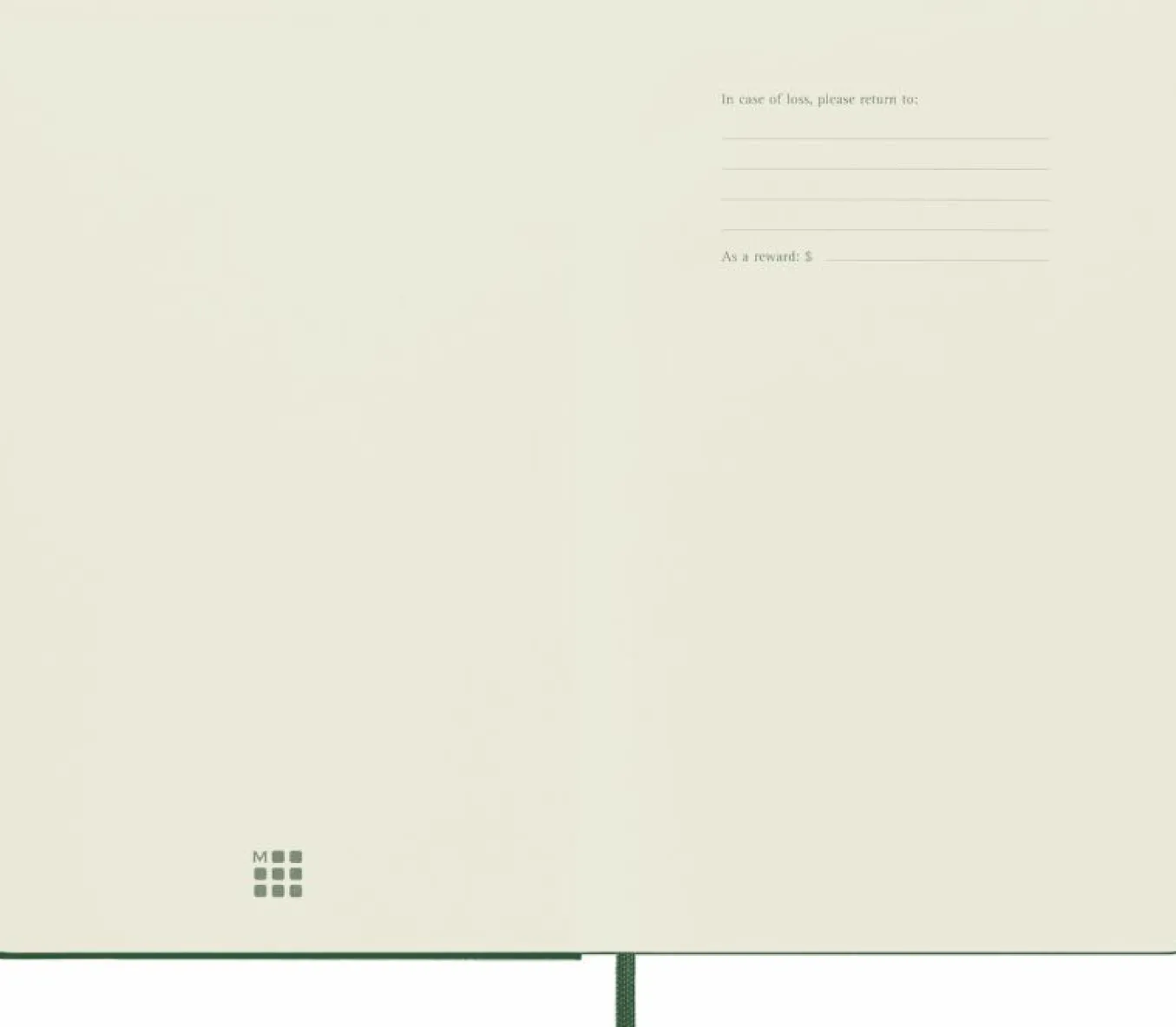 Classic Planner 2025 Large Weekly, hard cover, 12 months Myrtle Green