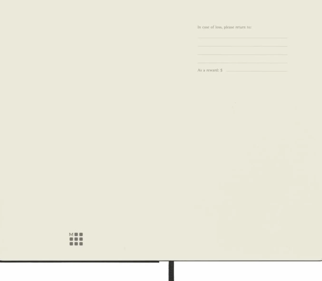 Classic Planner 2025 Large Weekly horizontal, hard cover, 12 months Black