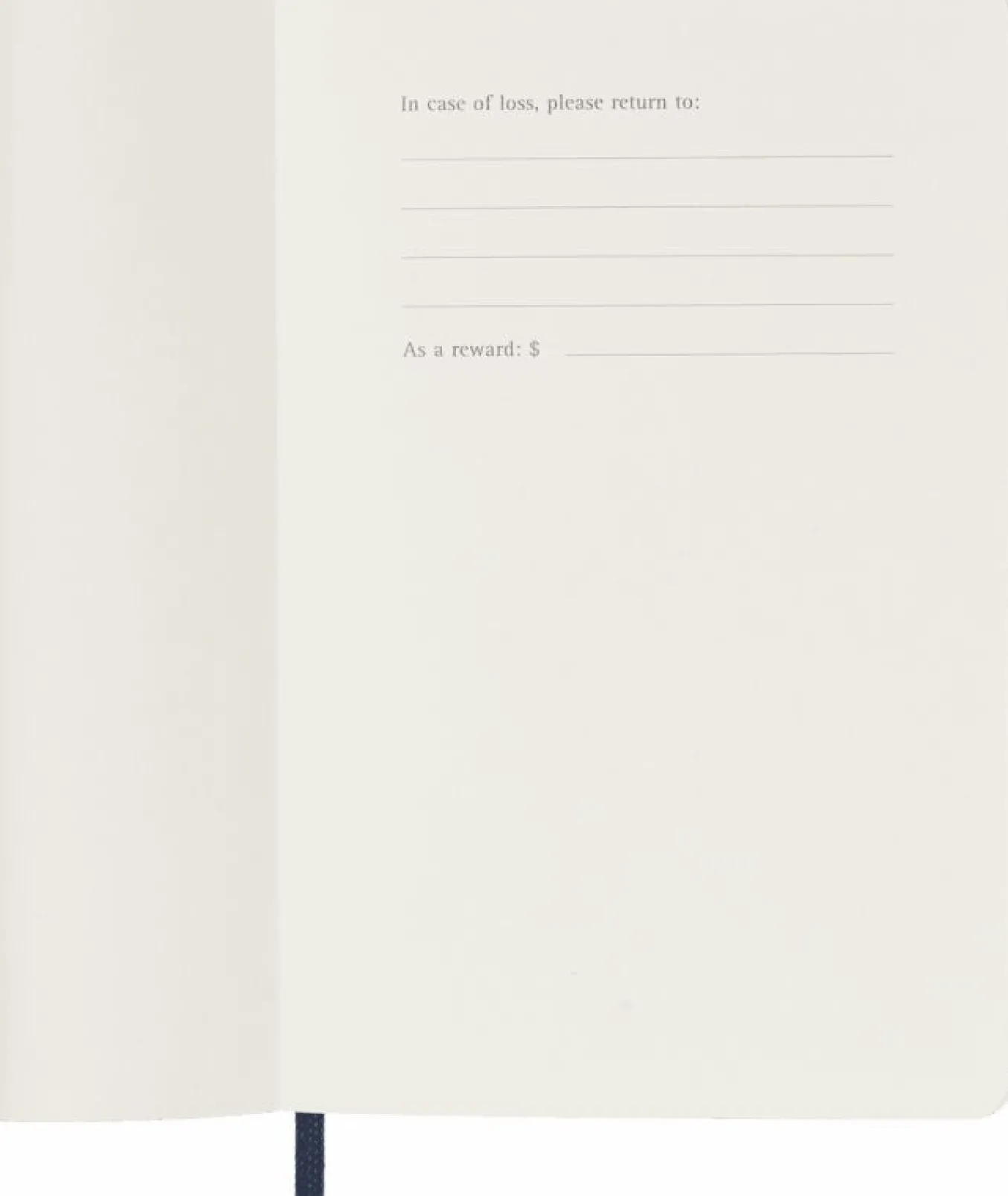 Classic Planner 2025 Pocket Daily, soft cover, 12 months Sapphire Blue