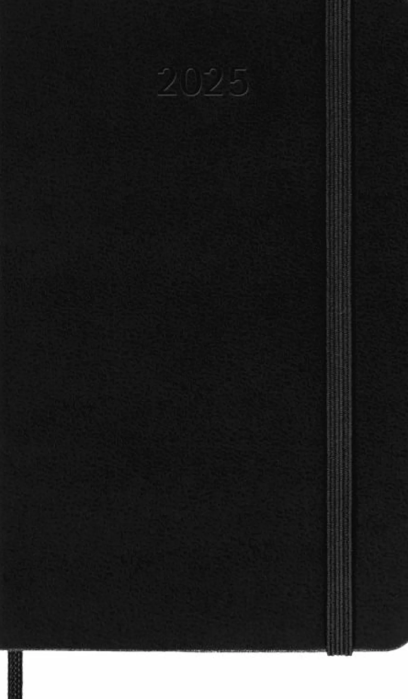 Classic Planner 2025 Pocket Weekly vertical, hard cover, 12 months Black
