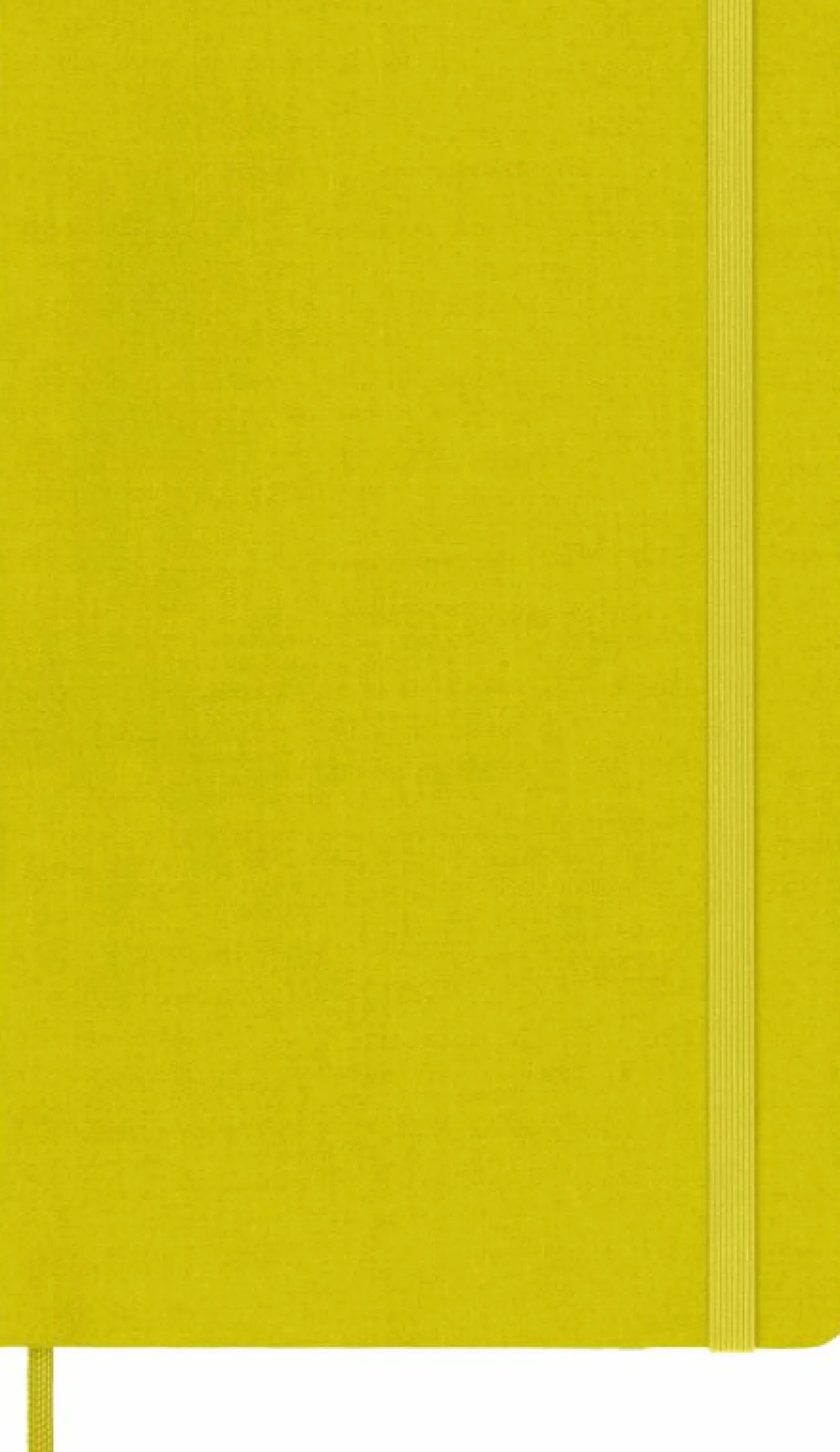 Classic Silk Notebook Fabric Hard Cover Yellow