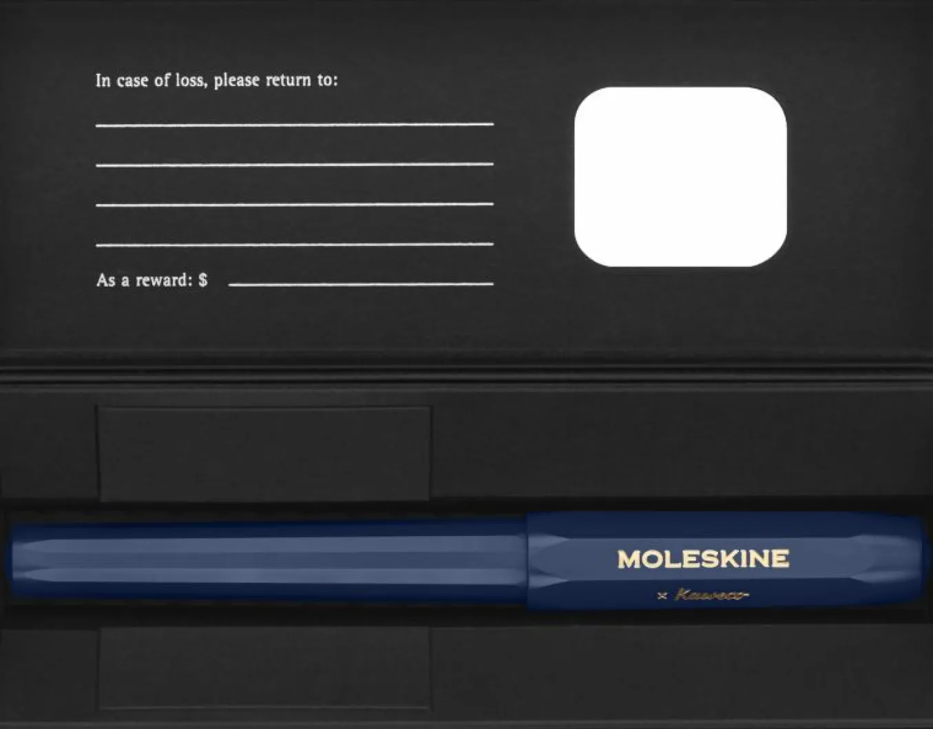 Fountain Pen Moleskine x Kaweco Sapphire Blue