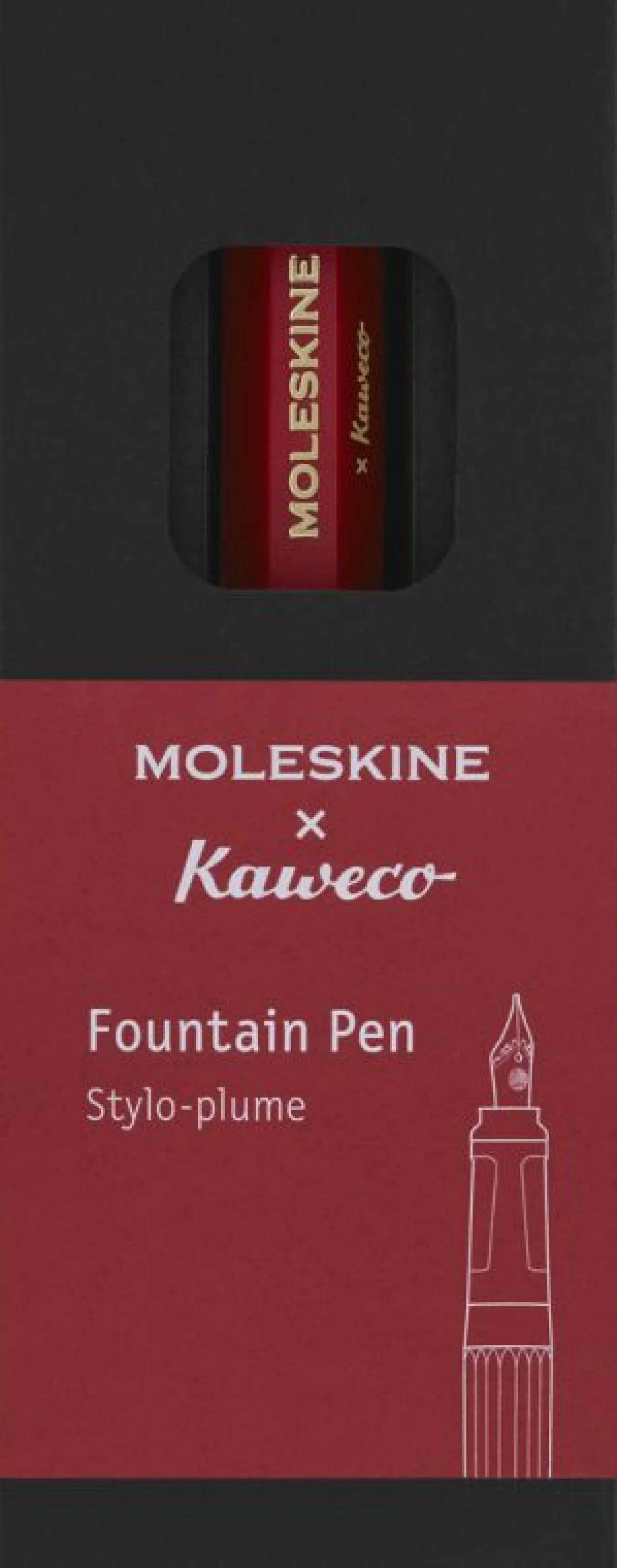 Fountain Pen Moleskine x Kaweco Red