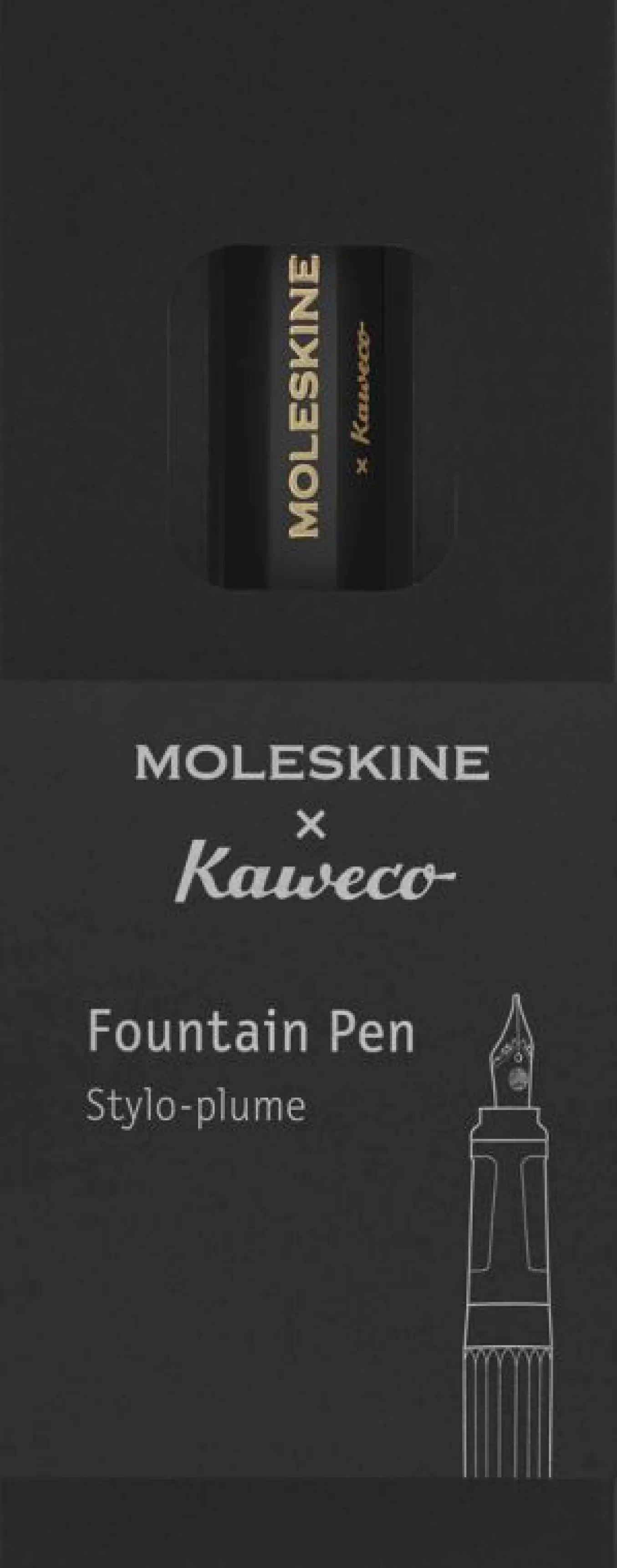 Fountain Pen Moleskine x Kaweco Black