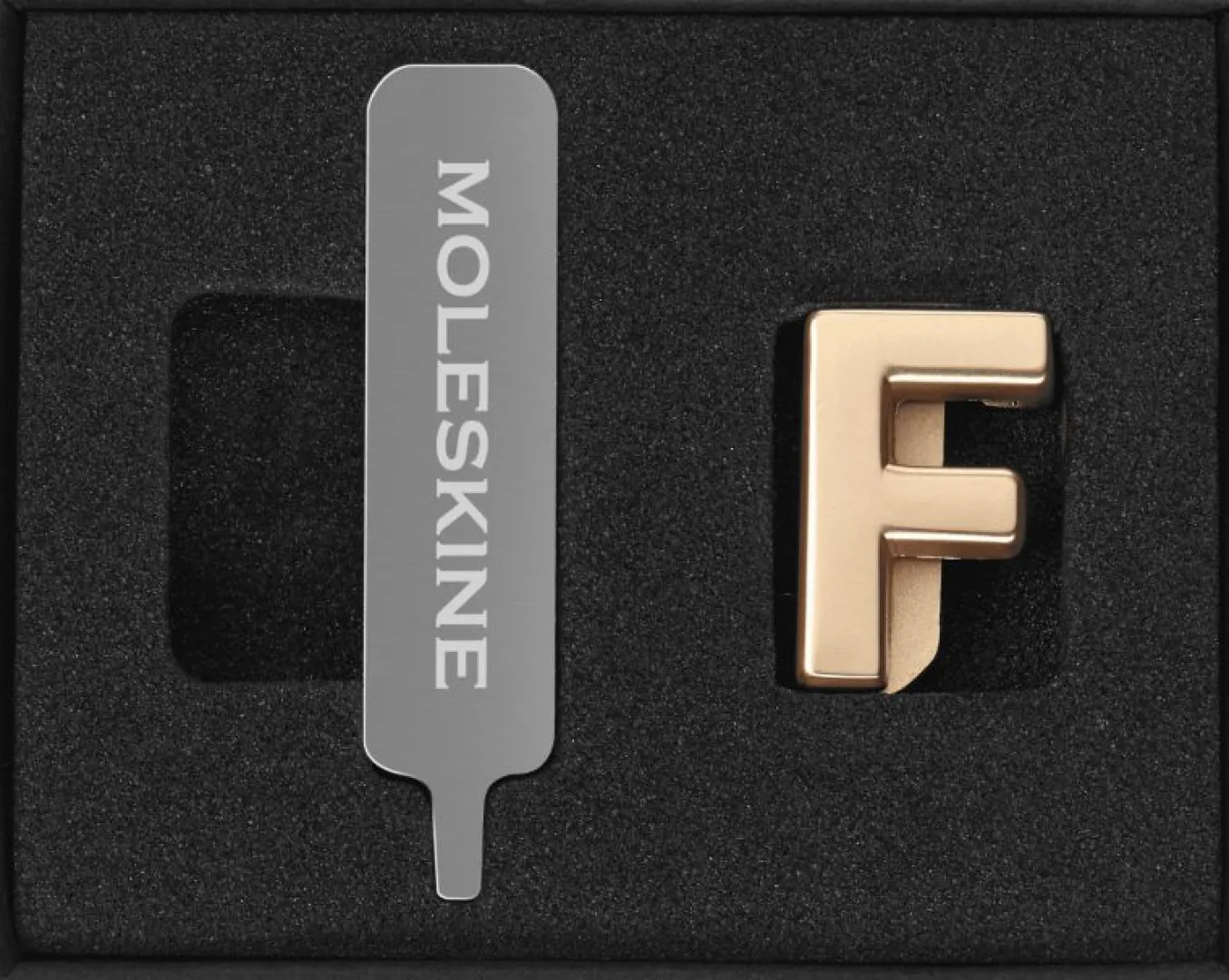 Letters and Symbols F Gold