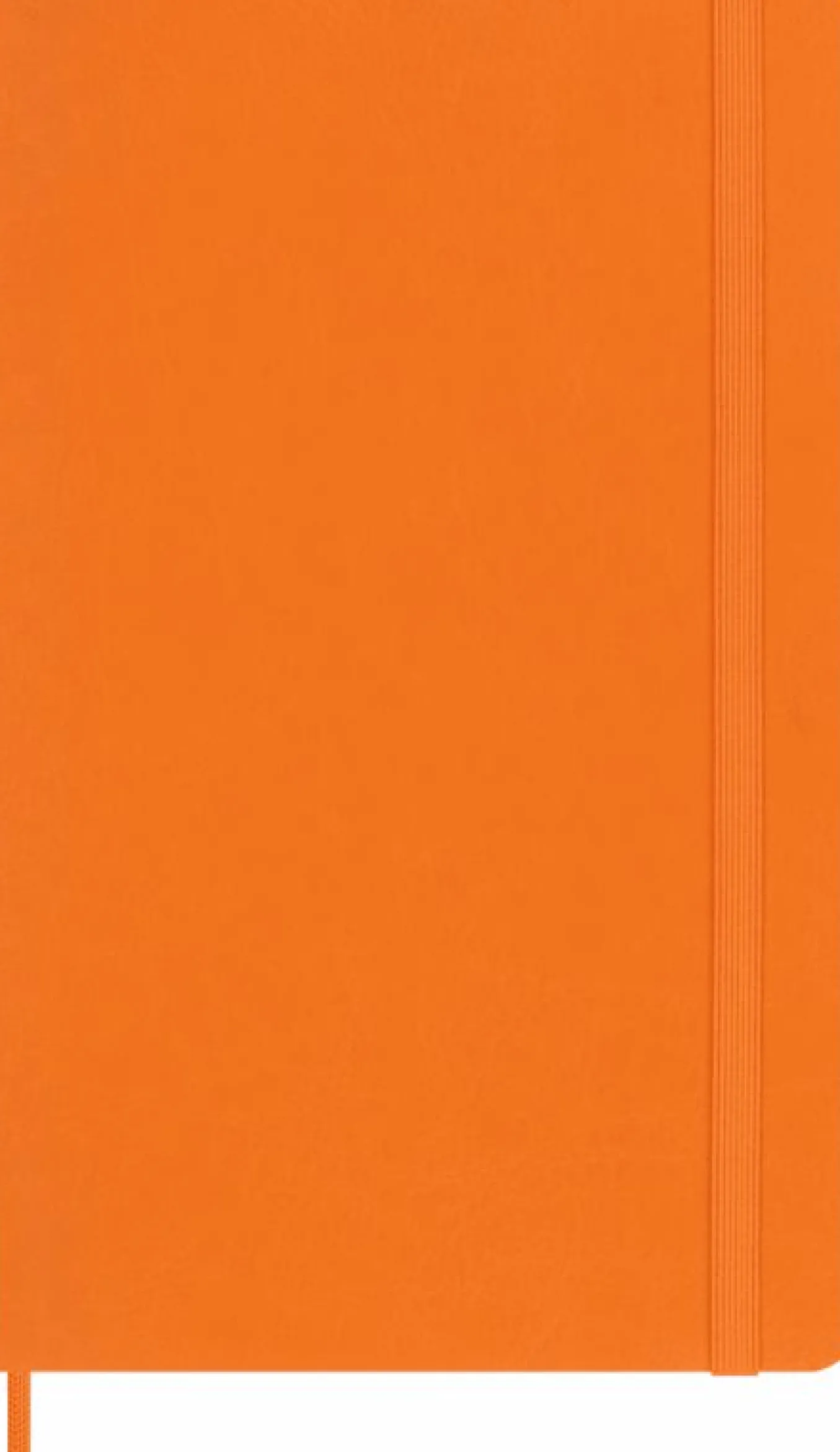Precious & Ethical Notebook Vegan Soft Cover, Ruled Orange