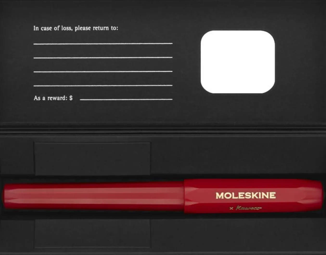 Rollerball Pen Moleskine x Kaweco Red