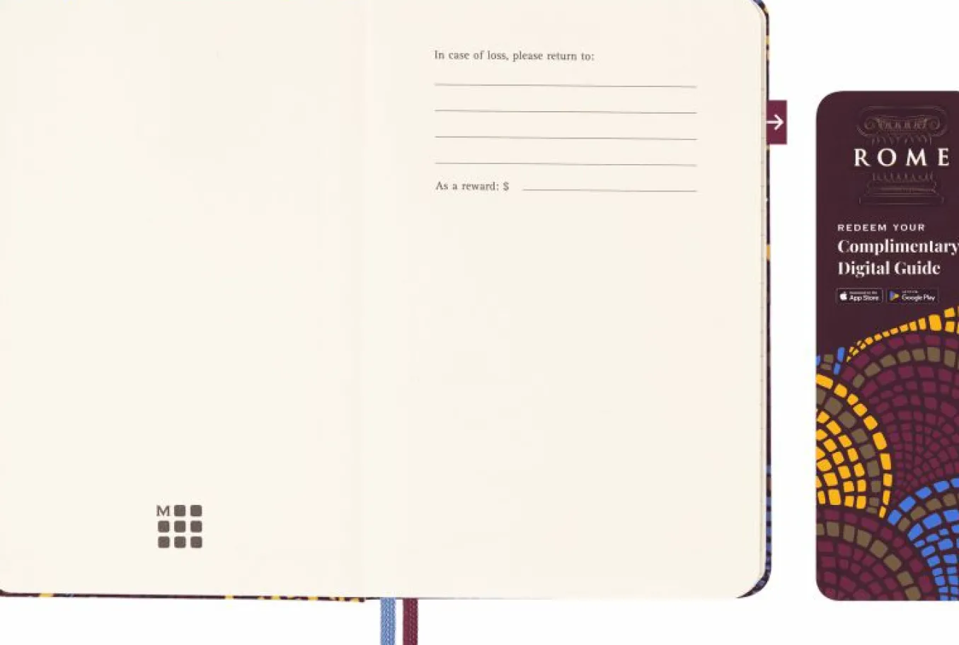 Rome Travel Guide LUXE x Moleskine Rome City Notebook, Hard Cover Rome