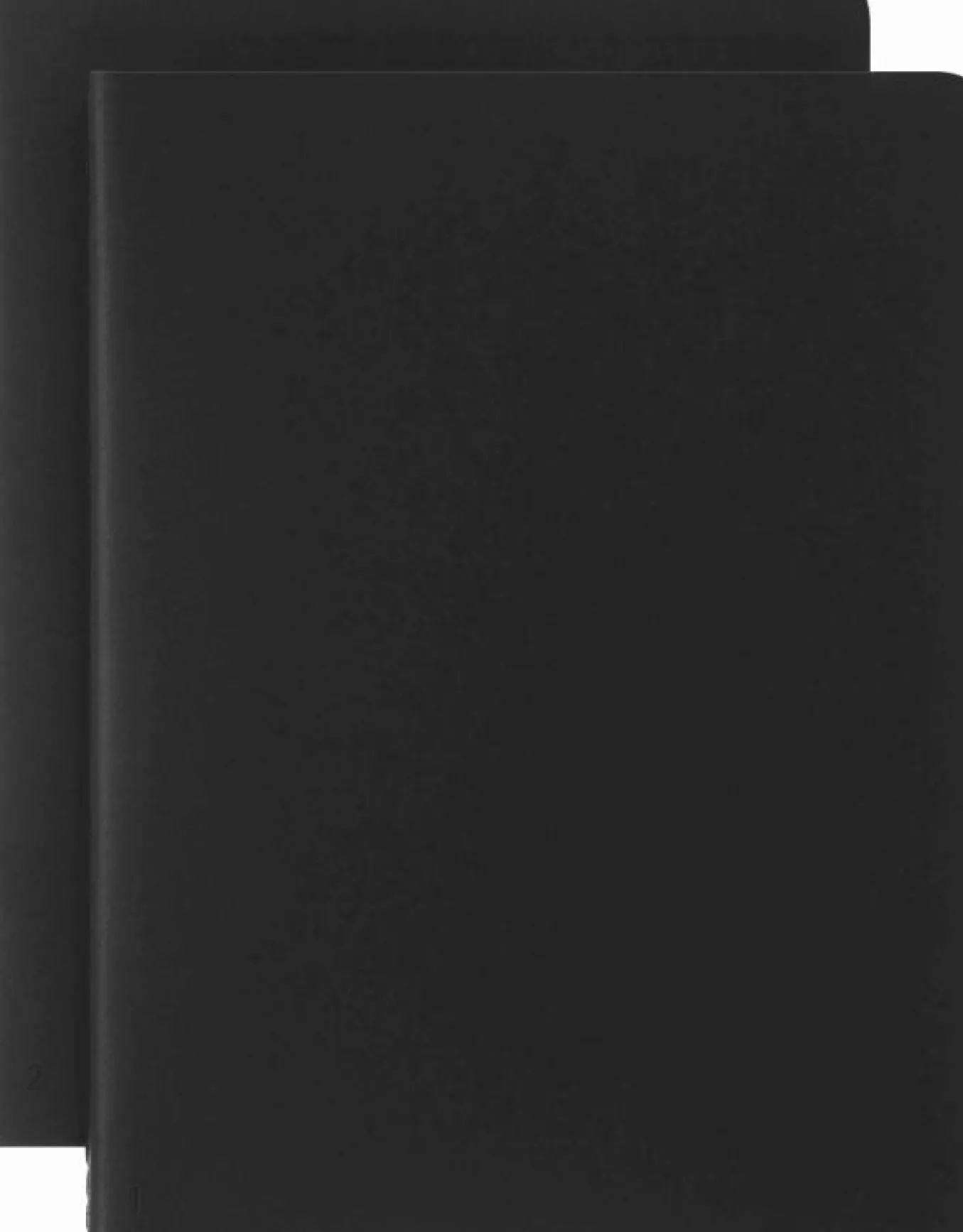 Smart Cahier XL Set of 2, plain Black