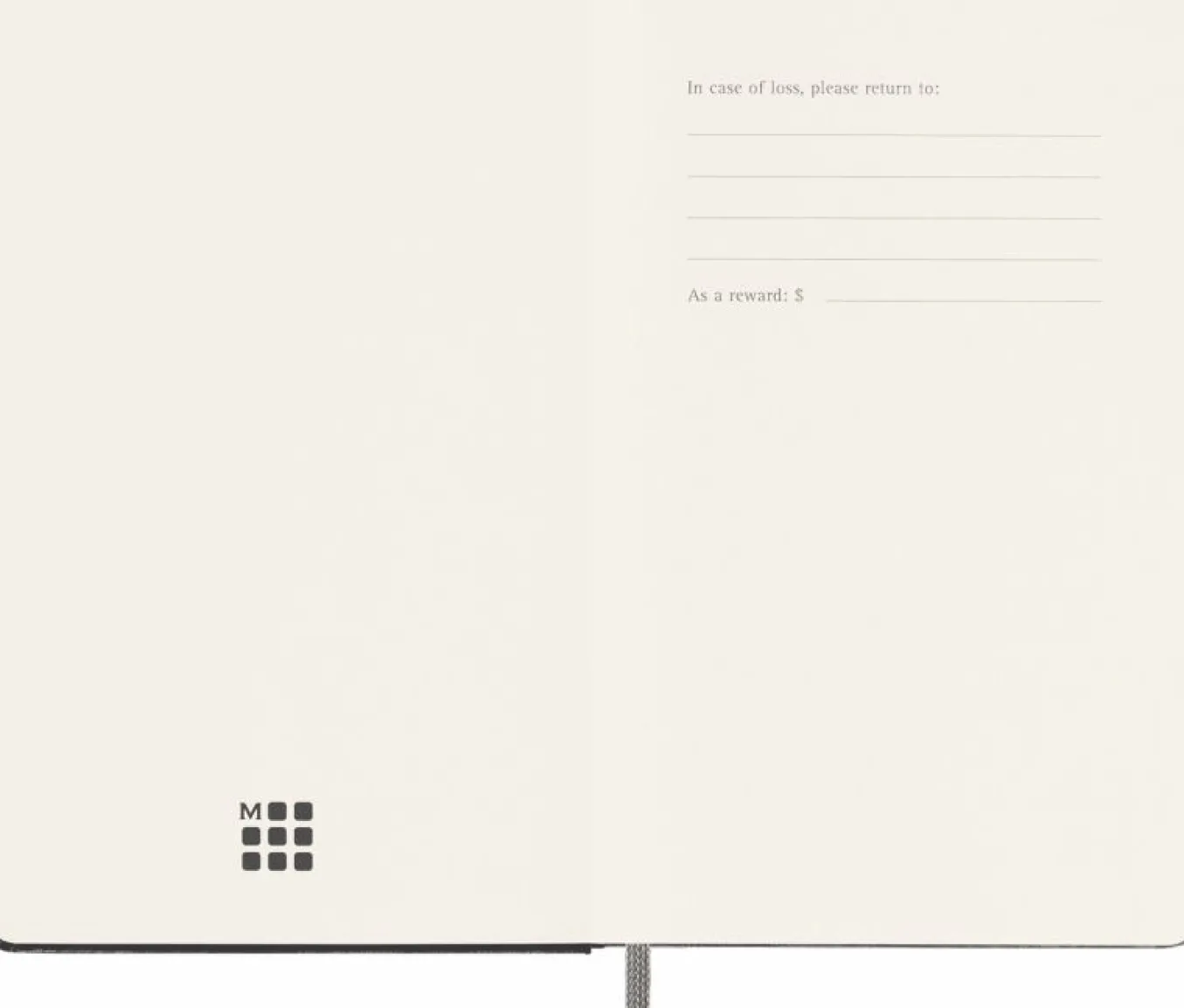 Smart notebook Pocket Hard cover, ruled Black