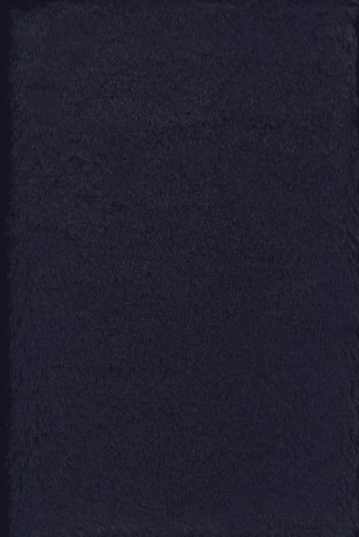 Soft Notebook Faux Fur, Large, Ruled DARK BLUE