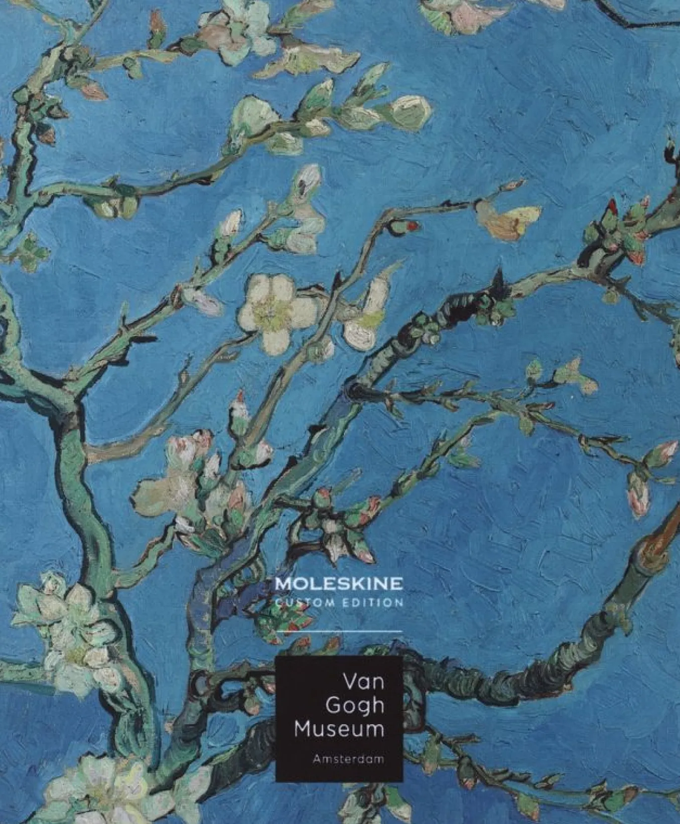 Van Gogh Museum Collector's Box Sketchbook, ruled Cahier Journal, Pencil and Sharpener Multicolor