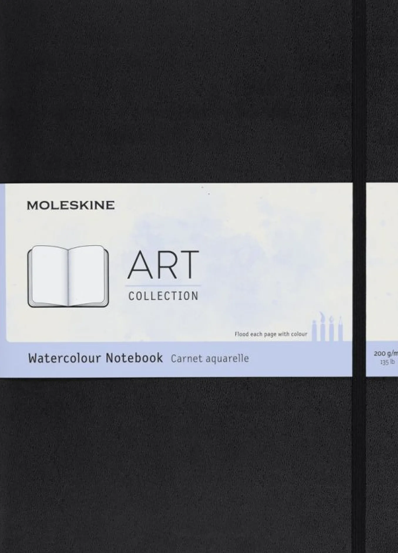 Watercolour Notebook Art Collection Black