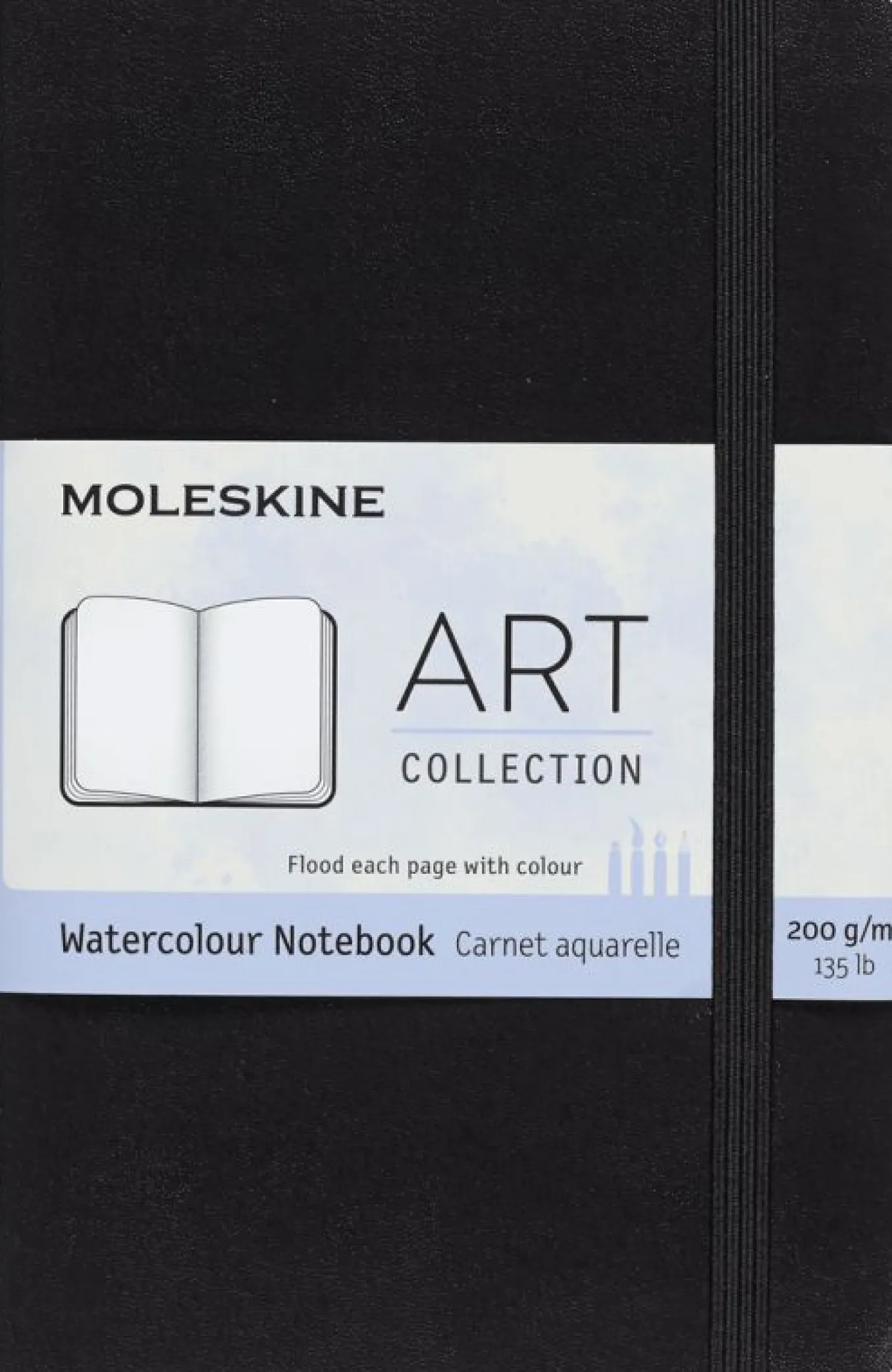 Watercolour Notebook Art Collection Black