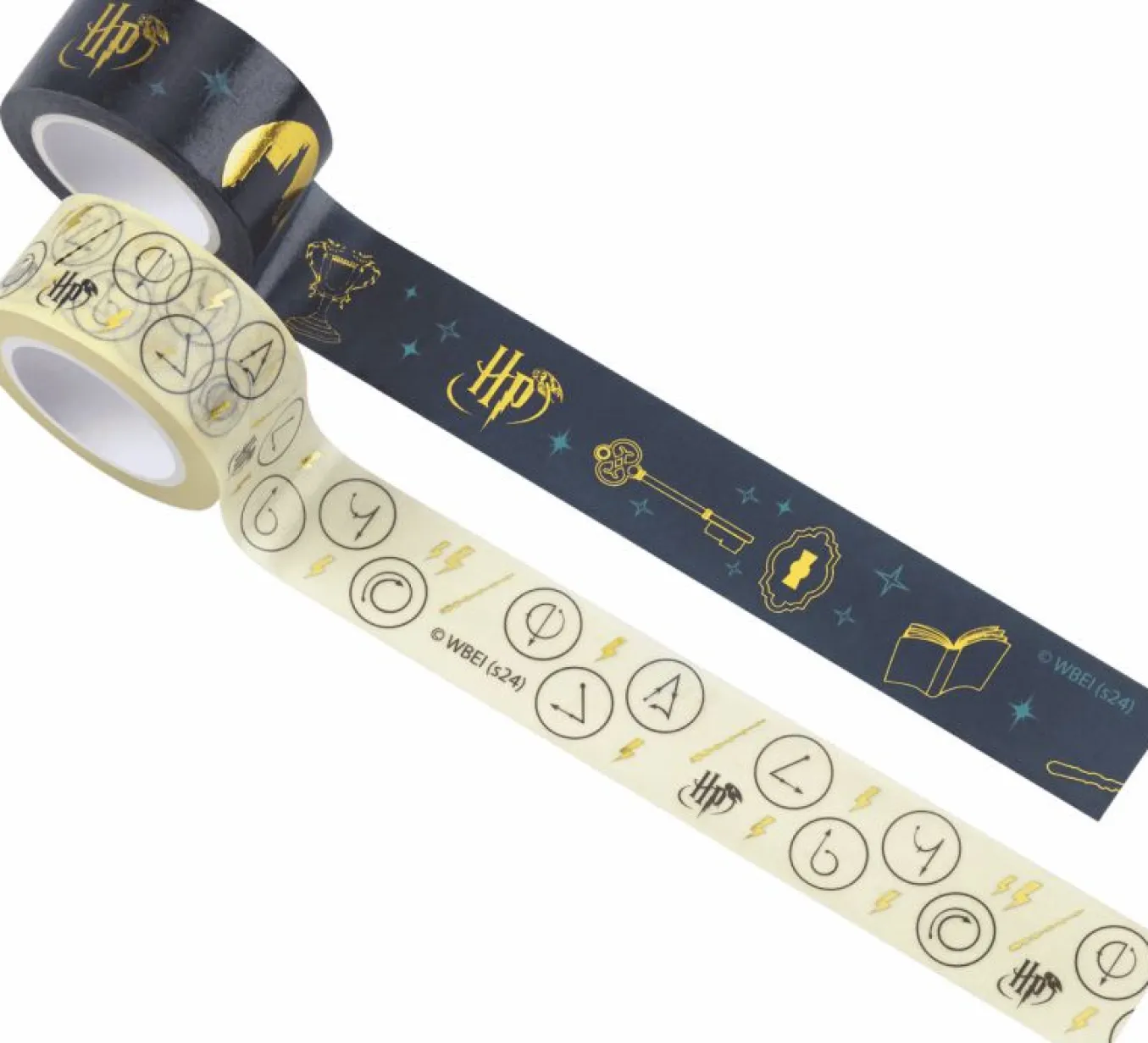 Wizarding World Harry Potter Limited Edition Washi Tape, Set of 2 Rolls Pattern